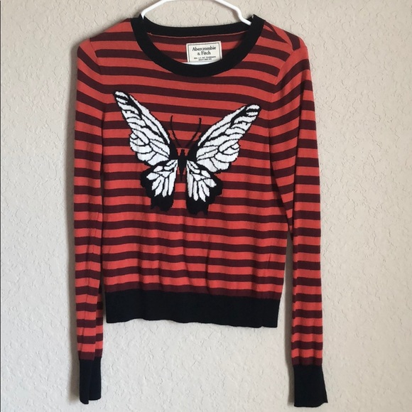 Abercrombie & Fitch Sweaters - A and F butterfly sweater